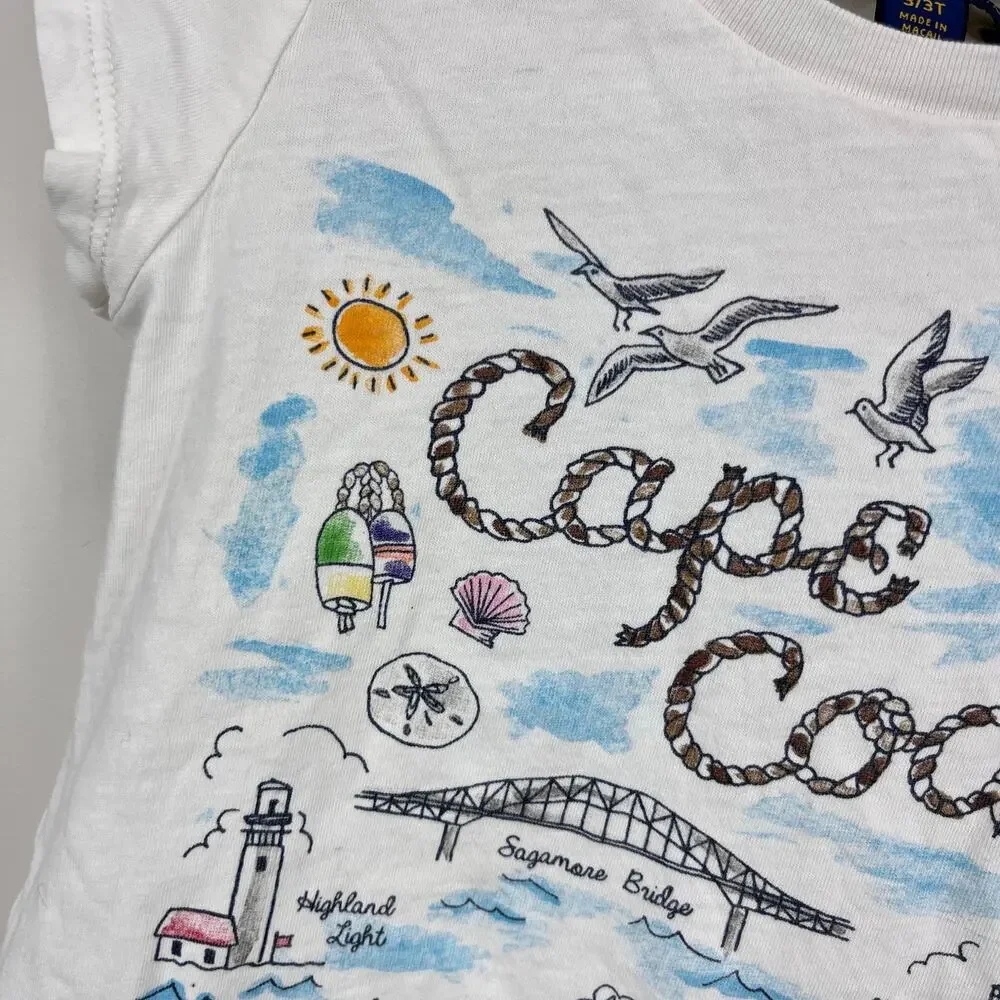 Ralph Lauren Cape Cod Cotton Jersey Tee Shirt 3T